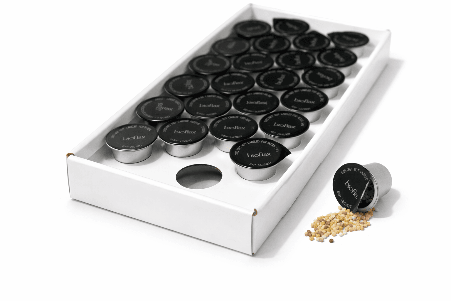 Biohax structured daily pod tray